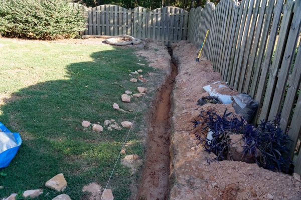 Trench Drain Installation in Petaluma