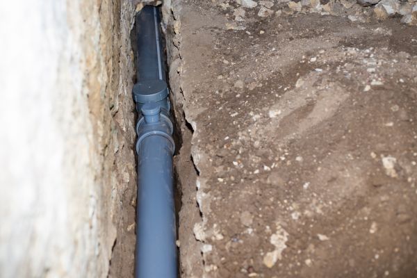 Drain Line Installation in Petaluma