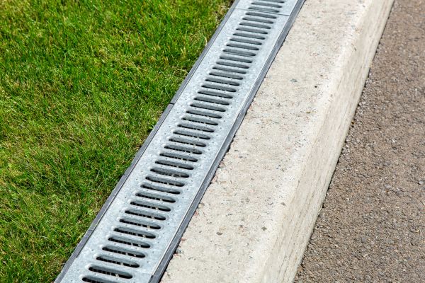 Courtyard Drain Installation in Petaluma