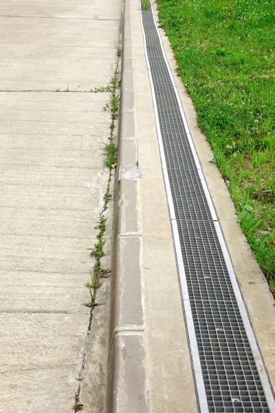 Concrete Drain Installation in Petaluma
